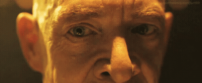Man's Face Eyes Closed GIF