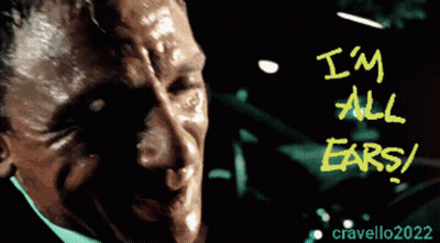Man's Face I'm All Ears GIF