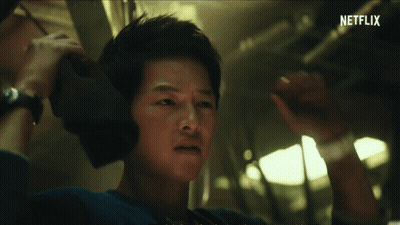 Man's Face In Netflix Trailer GIF
