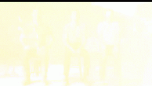 Man's Face In Purple And Pink GIF