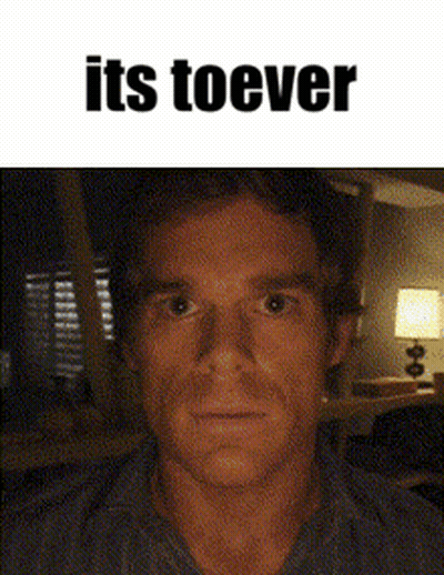 Man's Face It's Toever GIF