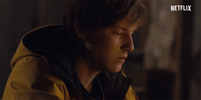 Man's Face Netflix GIF