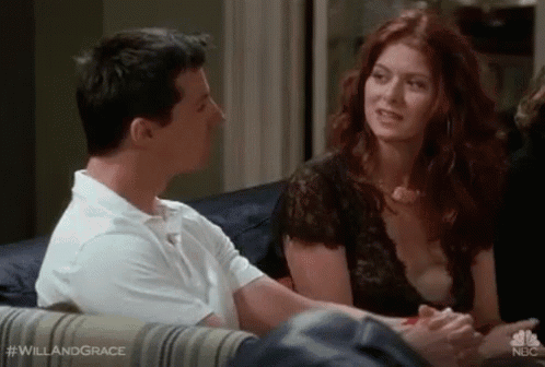 Man's Face On TV Screen GIF
