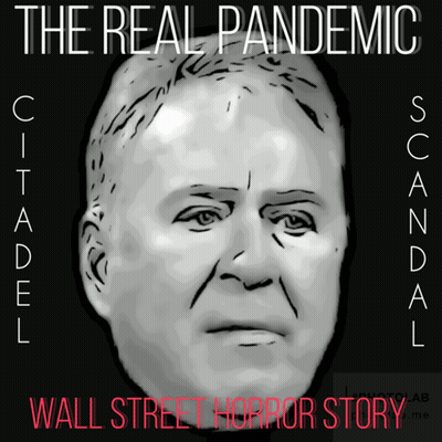 Man's Face Poster The Real Pandemic GIF