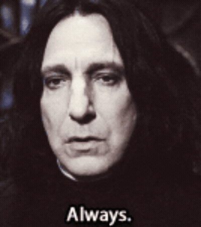 Man's Face Saying Always GIF