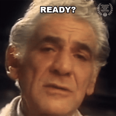 Man's Face Saying Ready GIF