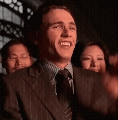 Man's Face Saying That's Good GIF