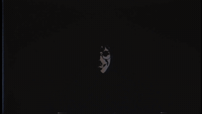 Man's Face Surrounded By He And Him GIF