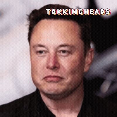 Man's Face Tokingheads GIF