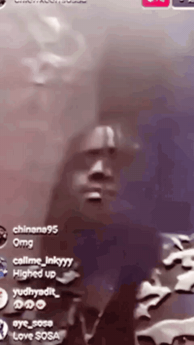 Man's Face Viewed By Chinana93 GIF
