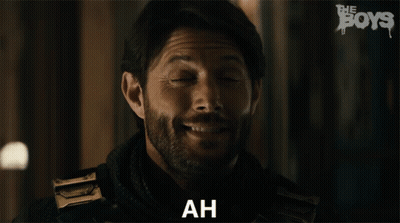 Man's Face With Ah GIF