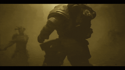 Man's Face With Blue Helmet GIF