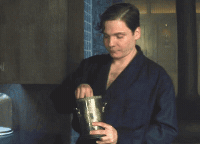 Man's Face With Cute Kids GIF