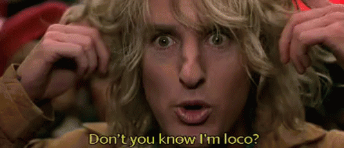 Man's Face With Do Not Know Im Loco GIF