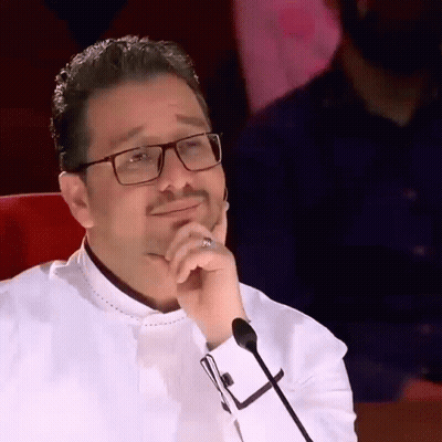 Man's Face With Eyes Closed GIF
