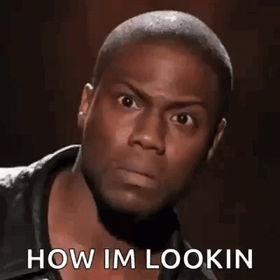 Man's Face With How Im Lookin GIF