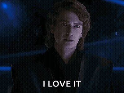 Man's Face With I Love It GIF