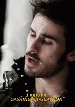 Man's Face With I Prefer Dashing Rapscallion GIF