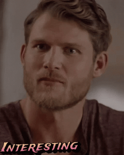 Man's Face With Interesting GIF