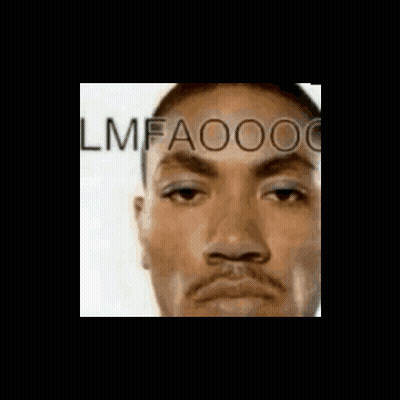 Man's Face With LMFAOOOC GIF