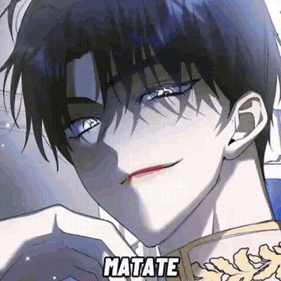 Man's Face With Matate GIF