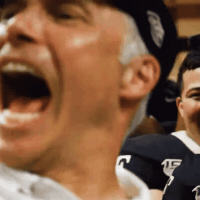 Man's Face With Number 15 On Jersey GIF