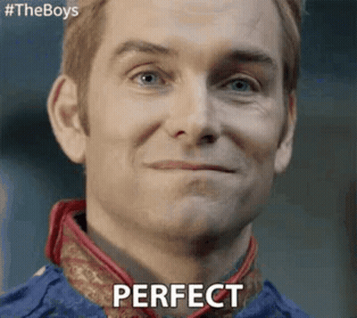 Man's Face With Perfect Text GIF