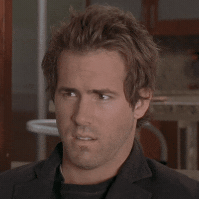 Man's Face With Slight Smirk GIF
