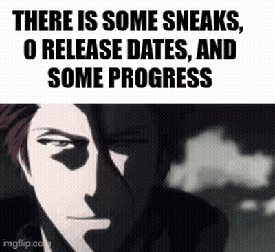 Man's Face With Sneaks Release Dates Progress GIF