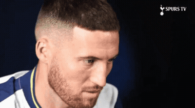 Man's Face With Spurs TV GIF