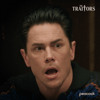 Man's Face With The Traitors Behind Him