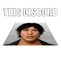 Man's Face With This Discord Sticker