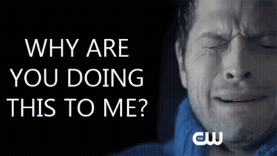 Man's Face With Why Are You Doing This To Me GIF