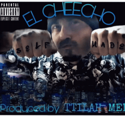 Man's Fist On Parental Advisory Album Cover GIF