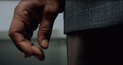 Man's Hand Reaching Out GIF