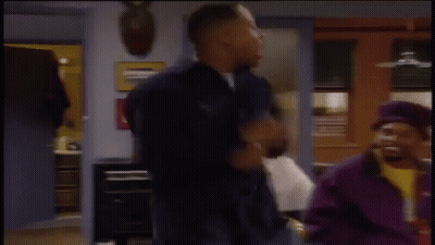 Man's Head Hanging On Wall Next To Pictures Dayumm Bro GIF