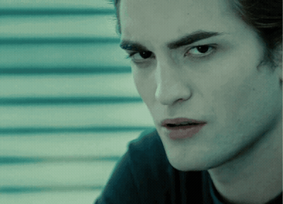 Man's Serious Close-Up GIF