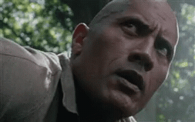 Man's Serious Face Close Up