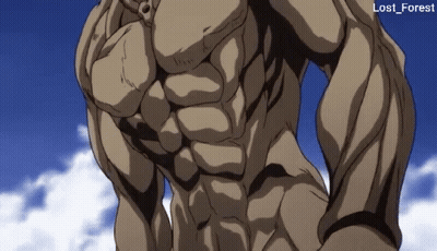 Man's Torso Lost Forest GIF
