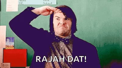 Man Saluting And Making Funny Face GIF