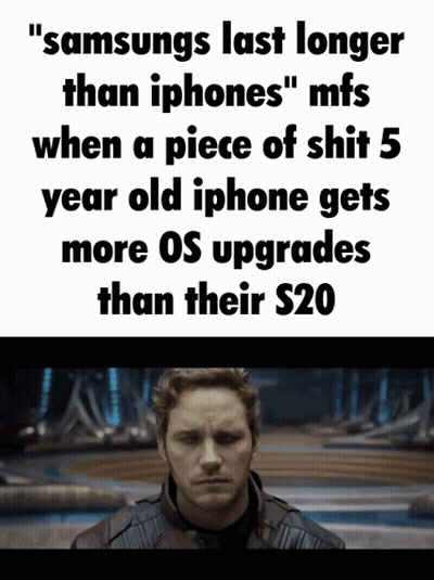 Man Samsungs Last Longer Than IPhones GIF