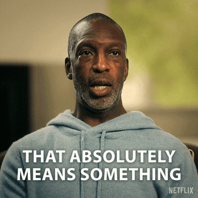 Man Saying Absolutely Means Something Netflix Ad GIF