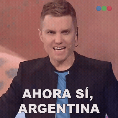 Man Saying Ahora Si Argentina GIF