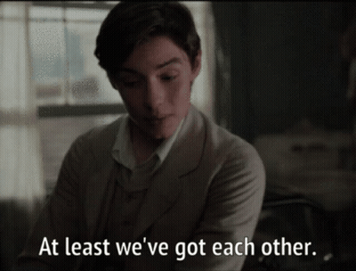 Man Saying At Least We've Got Each Other GIF