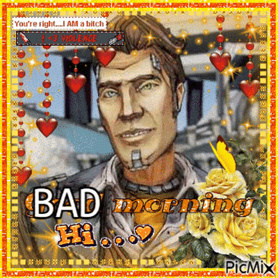 Man Saying Bad Morning Hi GIF