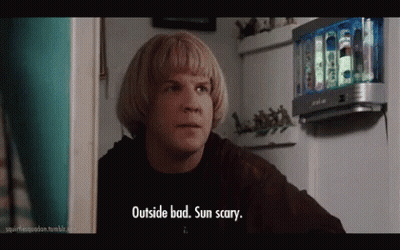 Man Saying Bad Sun Scary In Movie GIF