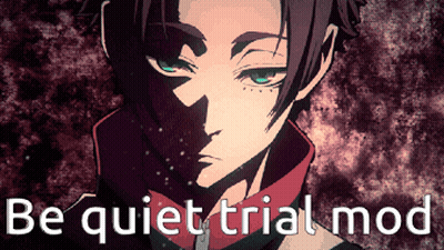 Man Saying Be Quiet Trial Mod GIF