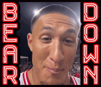 Man Saying Bear Down GIF