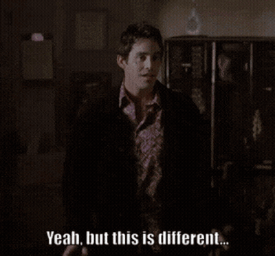 Man Saying Being Blowed Up Isn't Walking Around GIF