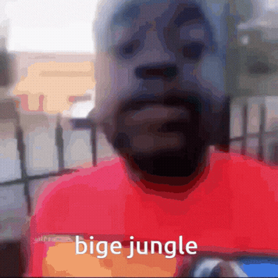 Man Saying Bige Jungle GIF